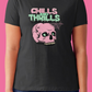 Simply Love Full Size CHILLS AND THRILLS Short Sleeve Tubular T-Shirt