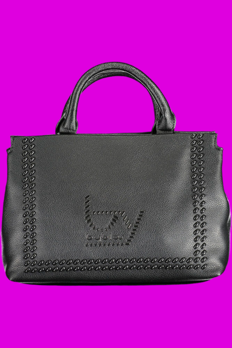 BYBLOS Elegant Two-Handle Contrasting Detail Tote