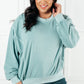 Beyond the Basics Pullover in Blue Grey