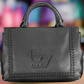 BYBLOS Elegant Two-Handle Contrasting Detail Tote