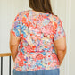 Flowers Everywhere Floral Top