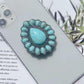 Western Turquoise Teardrop Phone Grip