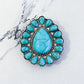 Western Turquoise Teardrop Phone Grip