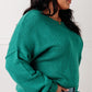 In Stitches Drop Shoulder Sweater