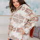 Just Going For It Aztec Hoodie