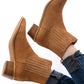 Leonor Suede Ankle Boot in Tan