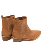 Leonor Suede Ankle Boot in Tan