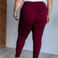 Magic Skinny 28" Pants in Wine