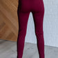 Magic Skinny 28" Pants in Wine