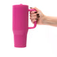 No Spill 40oz Tumbler in Hot Pink