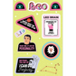 Leo Astrological Sticker Sheet