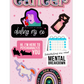 Cancer Astrological Sticker Sheet