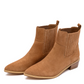 Leonor Suede Ankle Boot in Tan