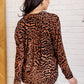 So Fierce Animal Print Blouse