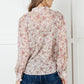 You and I Connect Floral Button Up Blouse