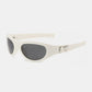 Polycarbonate Frame Cat-Eye Bow Sunglasses