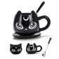 Cartoon Cat-shaped Ceramic Cup High Temperature Resistance Couple's Cups Ceramic Cup Creative Large Capacity Mug