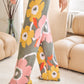 Flower Printed Casual Cozy Full Long Wide Pants