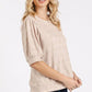 Feminine knit tops for women