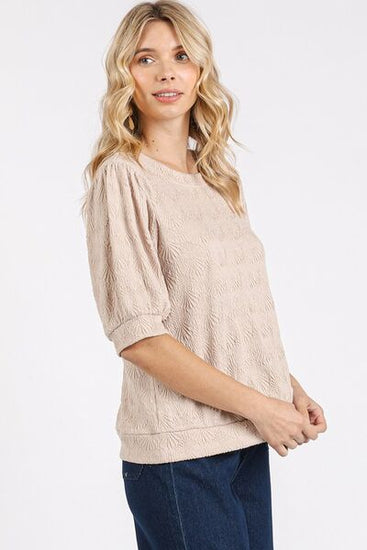 Feminine knit tops for women