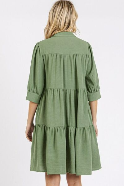 Lightweight polyester dress