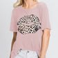 Leopard lip t-shirt