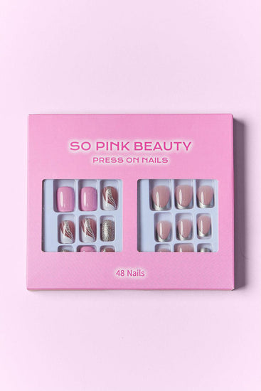 SO PINK BEAUTY Press On Nails 2 Packs - Rebel K Collective