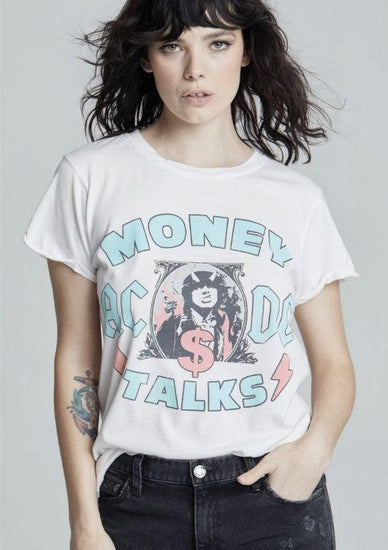 ACDC Money Talks Bolt Graphic Tee - Rebel K Collective