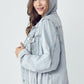 Full-size denim jacket women