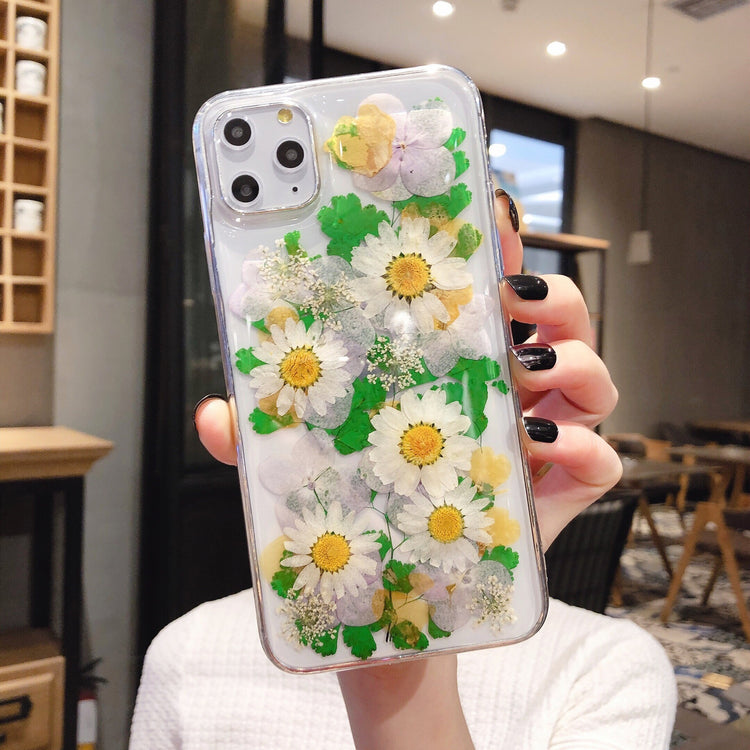 Preserved Flower Epoxy iPhone Cases