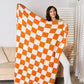 Cuddley Checkered Decorative Throw Blanket