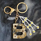 Baby Daisy Initial Key Chain - Rebel K Collective