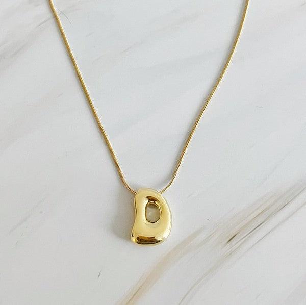 Balloon Letter Initial Necklace - Rebel K Collective