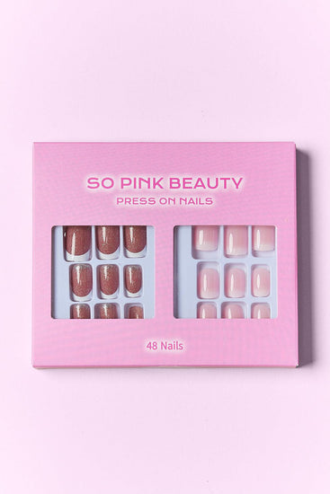 SO PINK BEAUTY Press On Nails 2 Packs - Rebel K Collective