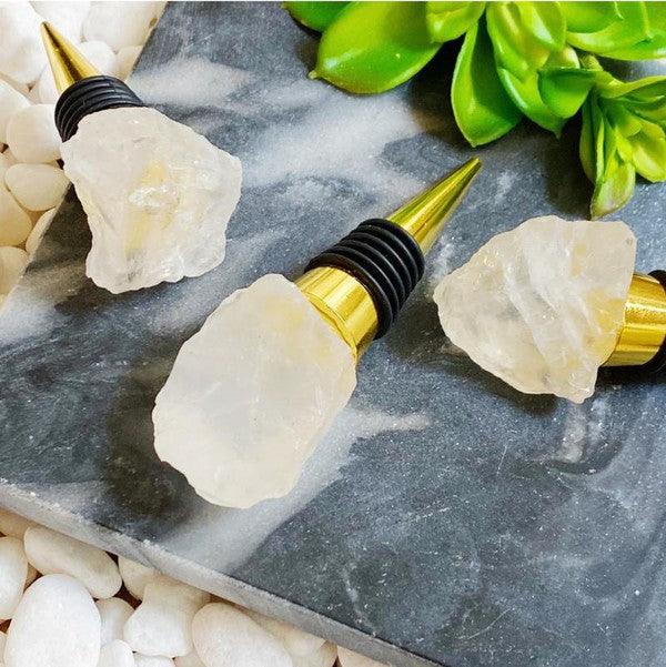 Beauty of Nature Stone Wine Stopper - Rebel K Collective