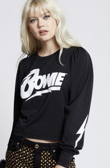 Bowie Bolt Puff Long Sleeve Tee - Rebel K Collective