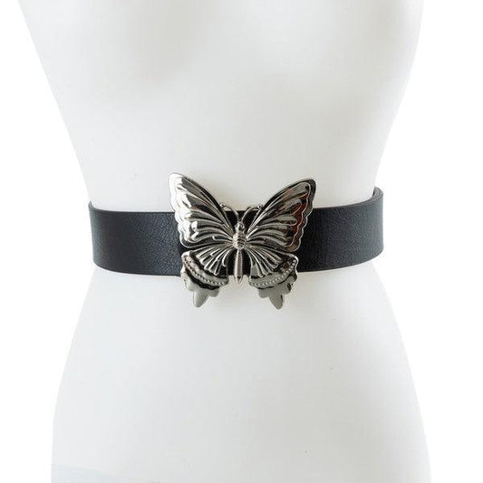 BUTTERFLY BUCKLE FASHION BELT - Rebel K Collective