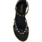 Emmeth Studs Embellished Flat Sandals