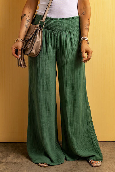 Casual wide leg pants