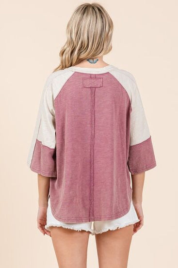 Oversized cotton t-shirt