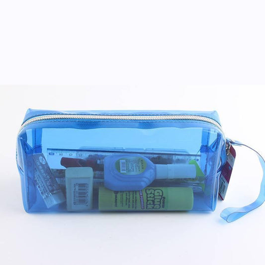 Candy color transparent large capacity pencil case - Rebel K Collective