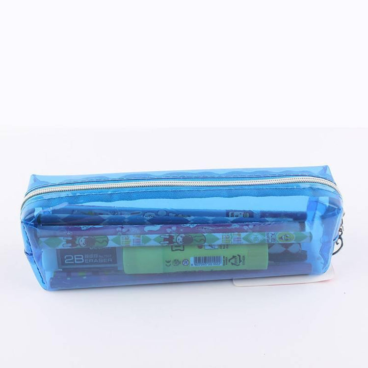 Candy color transparent large capacity pencil case - Rebel K Collective