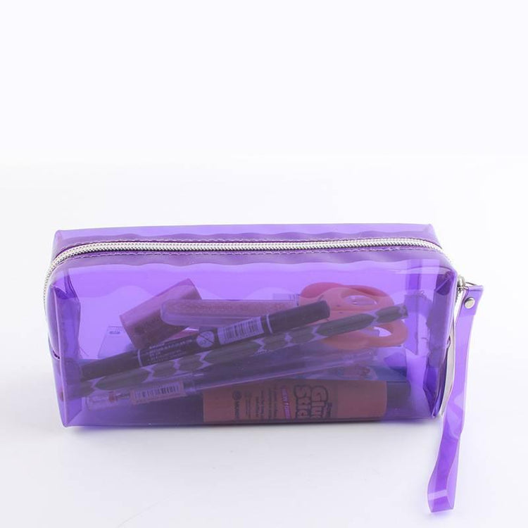 Candy color transparent large capacity pencil case - Rebel K Collective