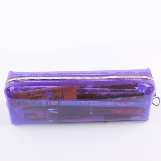 Candy color transparent large capacity pencil case - Rebel K Collective