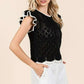 Feminine knit tops for women