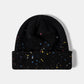 Confetti Rib-Knit Cuff Beanie