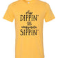 Chi Dippin and Margarita Sippin Crewneck Tee - Rebel K Collective