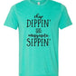 Chi Dippin and Margarita Sippin Crewneck Tee - Rebel K Collective