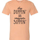 Chi Dippin and Margarita Sippin Crewneck Tee - Rebel K Collective