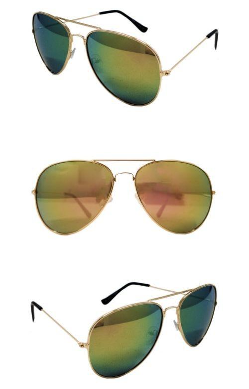 Classic Mirrored Aviator Sunglasses - Rebel K Collective